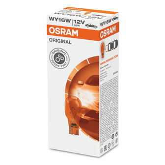 Osram WY16W Gloeilamp 12V W2.1x9.5d Original Line 10 Stuks