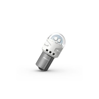 Philips P21W LED Retrofit Rood BA15s 12V 2 Stuks