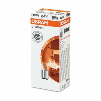 Osram Gloeilamp 24V Original Line R5W BA15d 10 Stuks