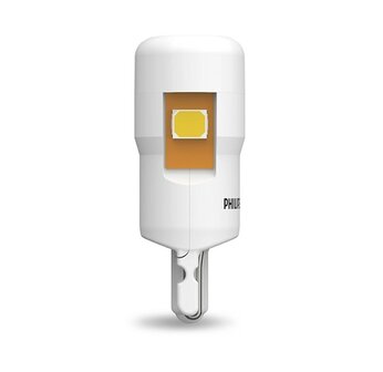 Philips W5W LED Retrofit Koudwit 6000K 12V 2 Stuks