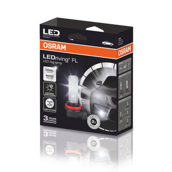 Osram H8/H11/H16 LED Mistlamp 12 volt Per Stuk