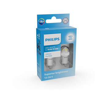 Philips R5W/R10W LED Retrofit Wit 12/24V 2 Stuks