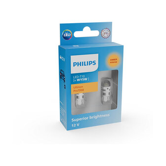 Philips WY5W LED Retrofit Oranje 12V 2 Stuks