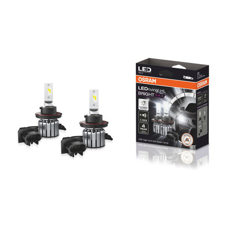 Osram H13 HL Bright LED Koplamp Set P26.4t