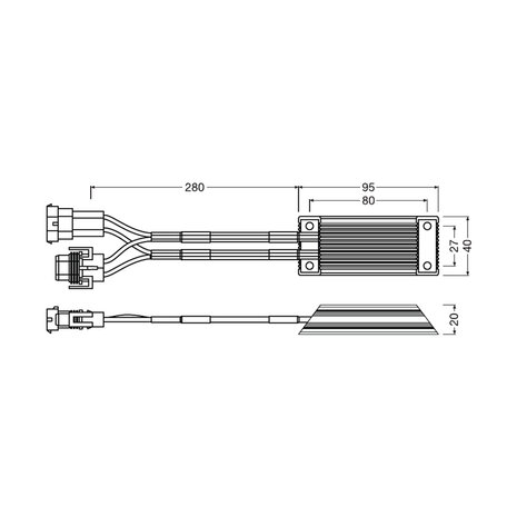 Osram H8/H9/H11/H16 LEDriving Smart Canbus LEDSC05-2HB