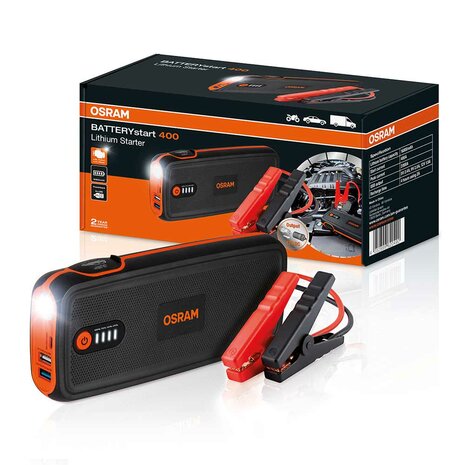 Osram BATTERY Start 400 Jump Starter + Powerbank