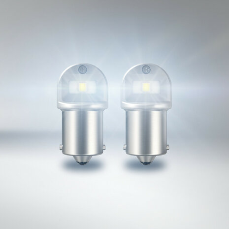 Osram R5W LED Retrofit Wit 12V BA15s 2 Stuks