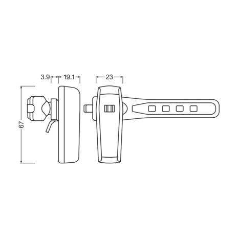 Osram LEDsBIKE RACE 50 SET | 50 LUX